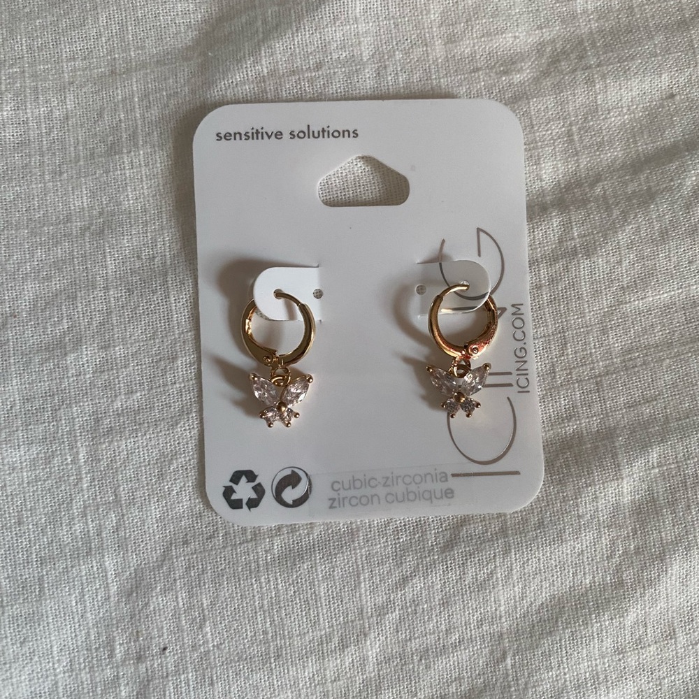 Icing Butterfly Earrings
